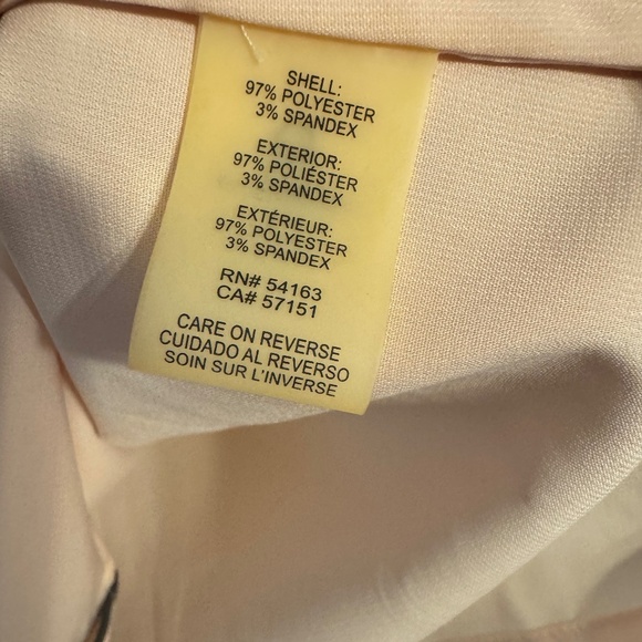 Calvin Klein Blush Sleeveless Blouse - Size Small - Picture 4 of 5